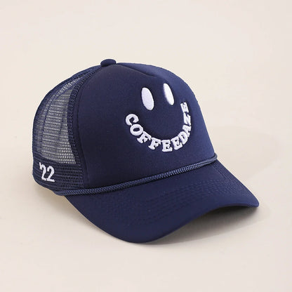 Unisex Men Women Cap Pentagram Embroidery Baseball Net Caps Spring Summer Outdoor Adjustable Casual Hats Sunscreen Hat