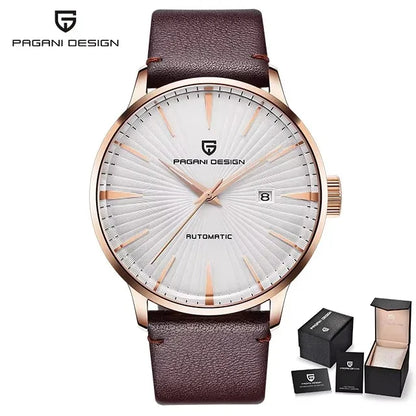 2026 New PAGANI DESIGN Men's Watches Fashion Sports Gold Watch For Men Automatic Mechanical Wristwatches Men Waterproof Leather