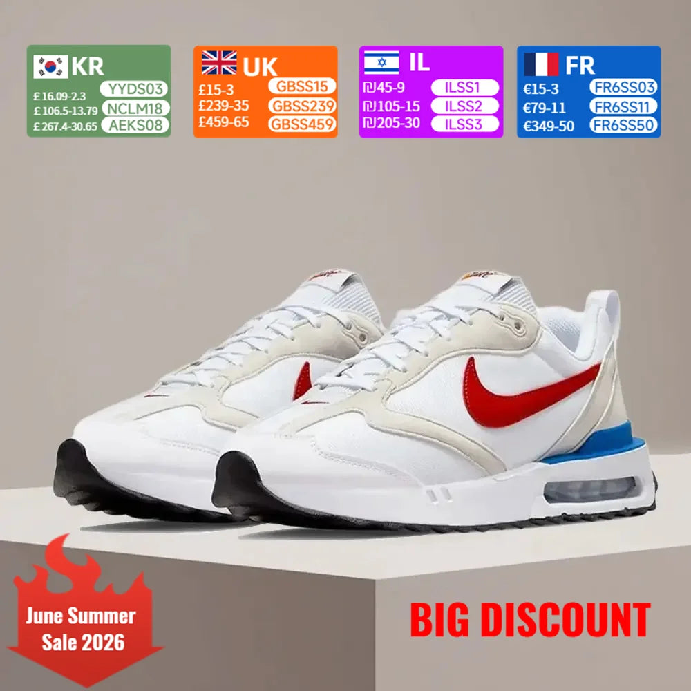 Nike Air Max Dawn - Scarpa lifestyle unisex con ammortizzazione ad aria, antiscivolo, resistente, comfort ammortizzato DM0013-100