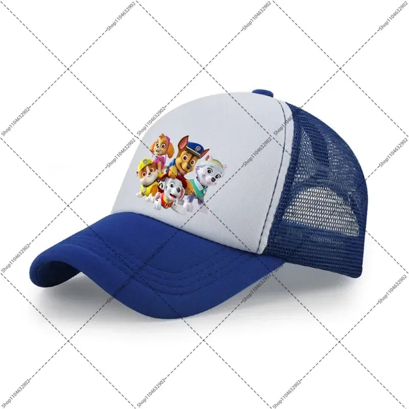Paw Patrol Baseball Cap Skye Chase Cartoon Anime Pattern Printed Hat Unisex Caps Summer Fashion Sun Hats Birthday Party Gifts