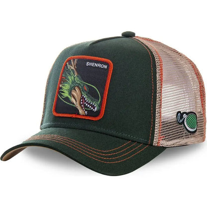High Quality Dragon Ball Z Styles Anime Son Goku Cotton New Baseball Cap Men Women Hip Hop Dad Adjustable Mesh Hat Trucker Hat