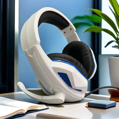 H4 Wired Headphones, PS4 Gaming Headphones, Computer Headphones, Music Headphones, Online Course and Conference Use, Birthday