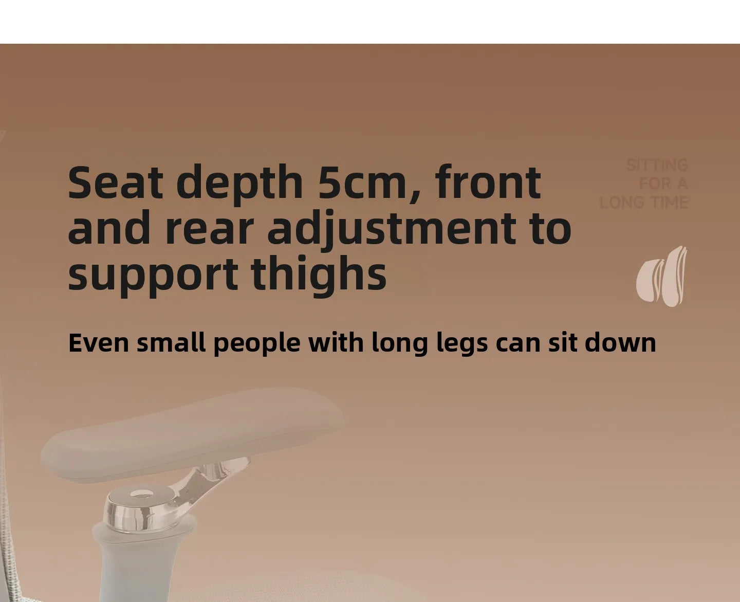 S950 Ergonomic Office Chair Adjustable Computer Chair, Gaming Chair with Lumbar Support, Comfortable Study Chair for Home Office & Work
