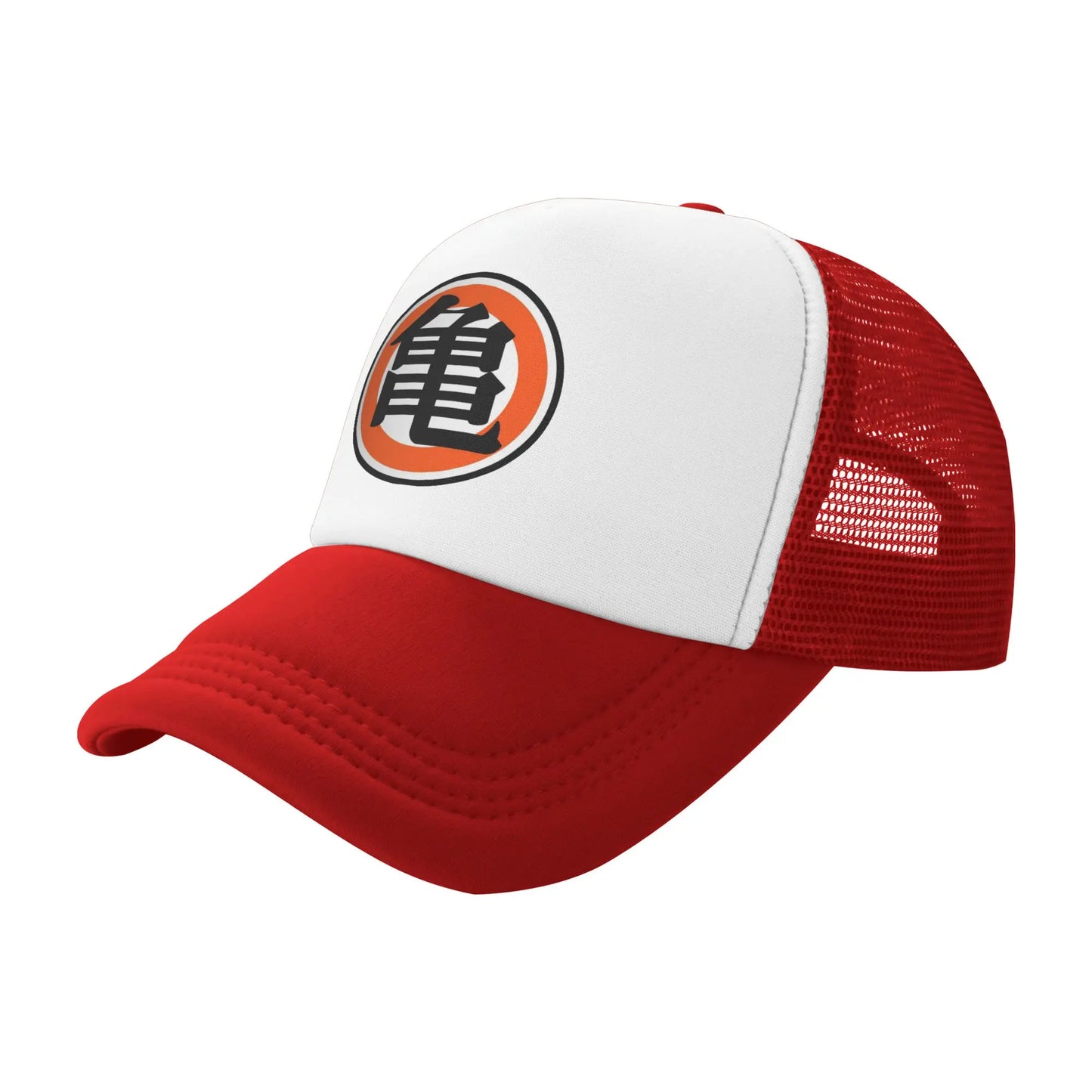 DBZ Turtle Japanese Anime Goku Trucker Cap Adult Dragon Ball  Hat Sun Hats Dad Hat Adjustable Snapback Caps Mesh Baseball Cap