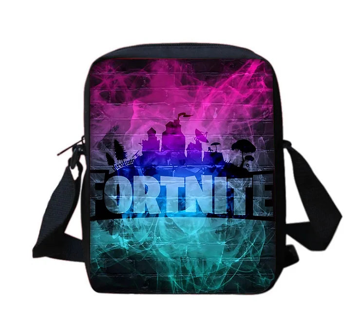 Popular Game FortniteS Child School Backpack With Shoulder Bag Pencil Bags School Bags for Boys Girls Best Gift