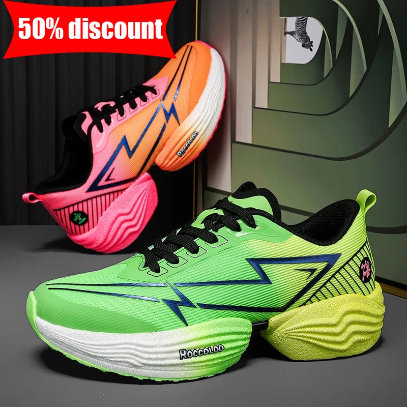 Professionelle Sport-Laufschuhe für Herren und Damen – bequeme Marathon- und Jogging-Trainingsschuhe, stoßdämpfend, hohe Rückfederung, rutschfest, für Rennen geeignet