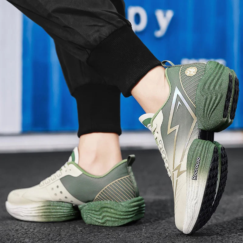 Professionelle Sport-Laufschuhe für Herren und Damen – bequeme Marathon- und Jogging-Trainingsschuhe, stoßdämpfend, hohe Rückfederung, rutschfest, für Rennen geeignet