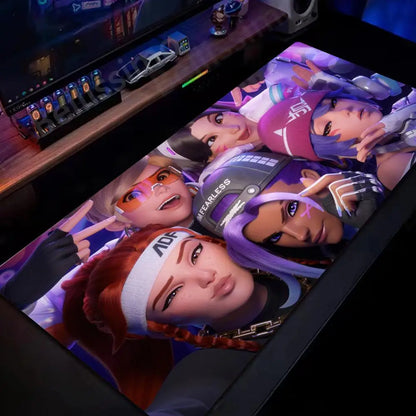 Mouse Pad de birou mare Overwatch pentru PC gaming, covoraș extins pentru tastatură Cute Pink, accesorii gaming pentru laptop, Desk Mat Kawaii HD