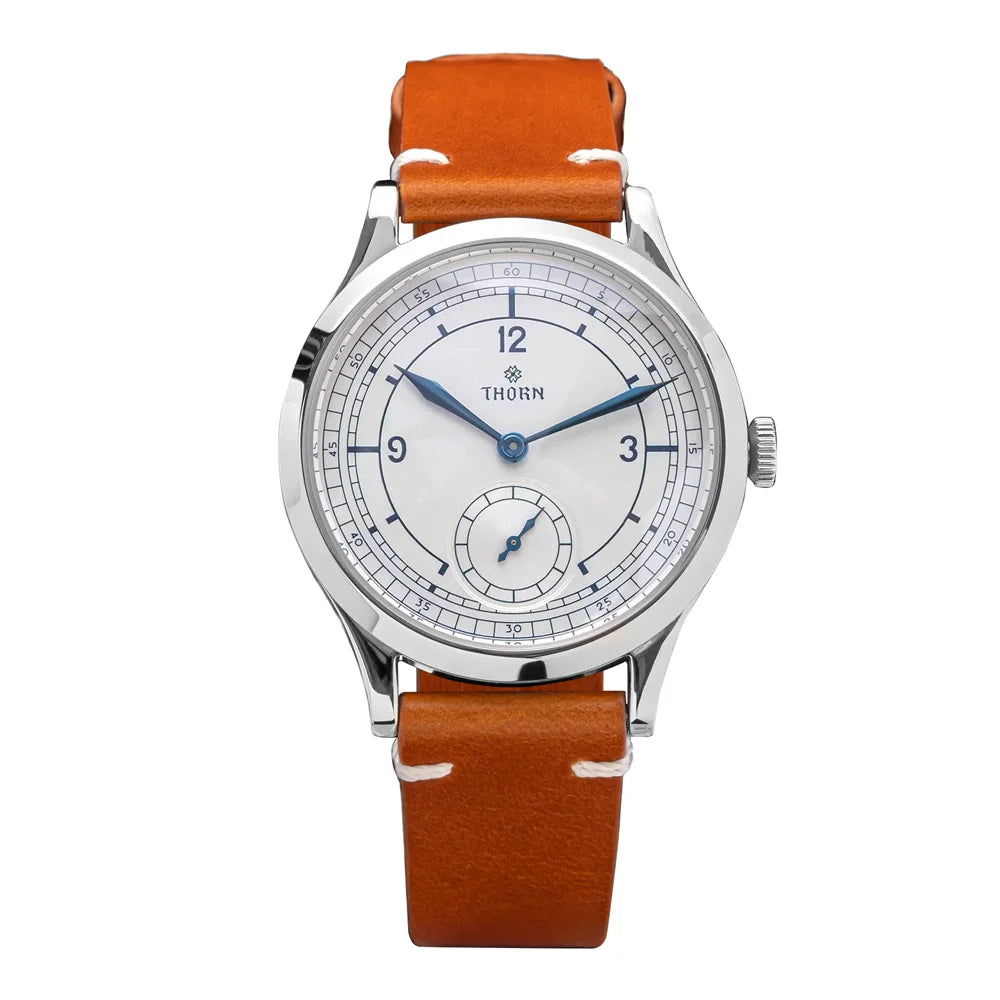 Thorn T001 Quartz Watch Fashion Sapphire Waterproof Grilled Men Watch VD78 Movement 316L Stainless Steel Business Luxurys Watch