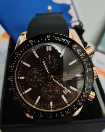 PAGANI DESIGN 45MM 2026 Herren-Quarzuhr 30M wasserdicht Luxus-Business Edelstahl Relogio Masculino 5140