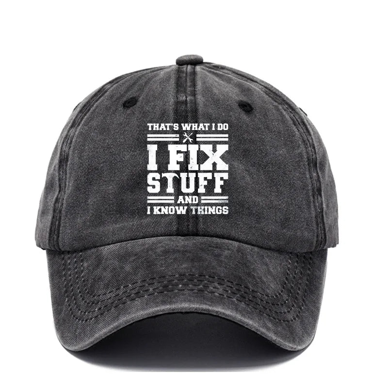 Gorra de béisbol de estilo clásico ajustable de algodón lavado con estampado FOCUS, gorra deportiva tipo «pico de pato» para hombre y mujer