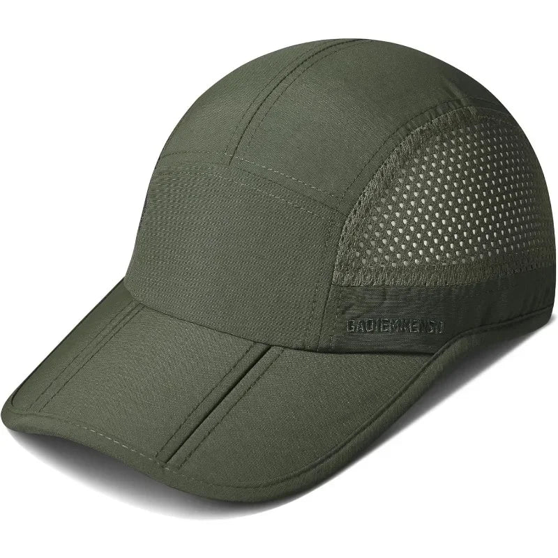 GADIEMKENSD Lightweight Running Cap Sun Hat for Trekking Hiking Quick Dry Breathable Outdoor Sports Unisex