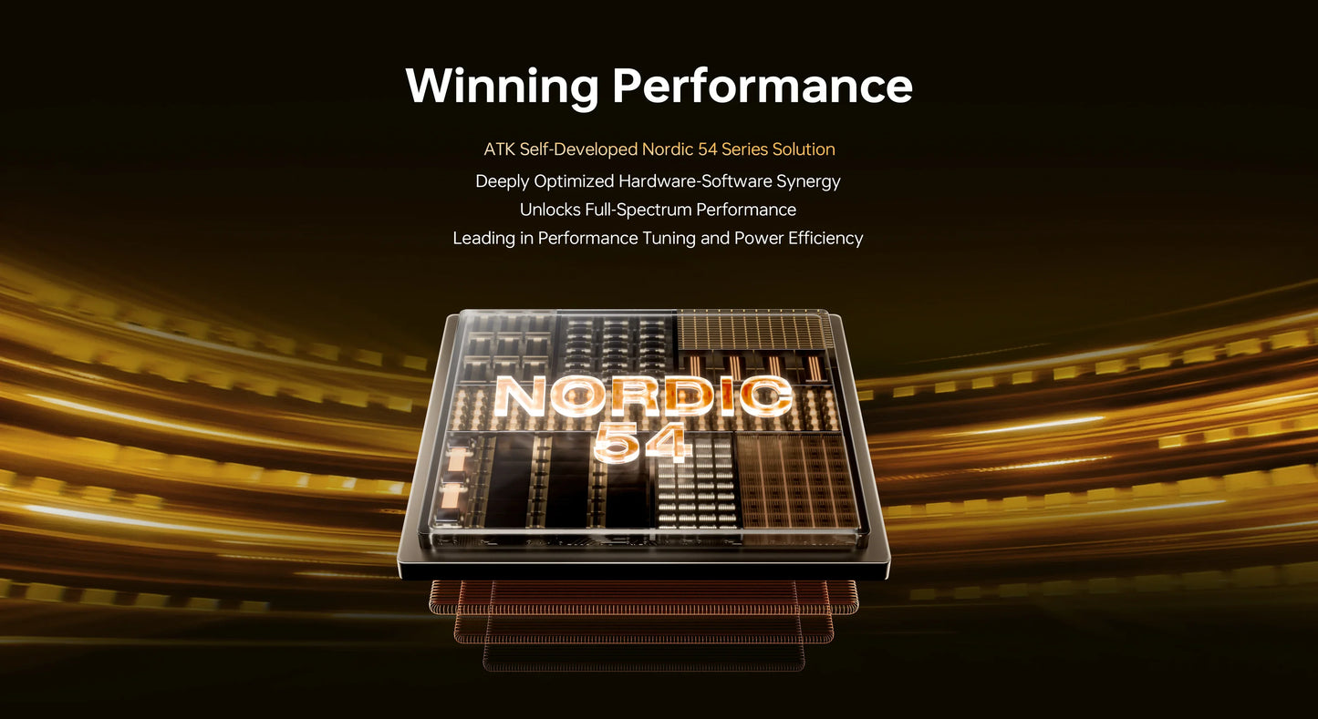 ATK Blazing Sky X1 V2-serien trådlös mus med dubbla lägen Paw 3950ultra 8k återrapporteringsfrekvens anpassad ergonomi e-sport gaming kontorsmus