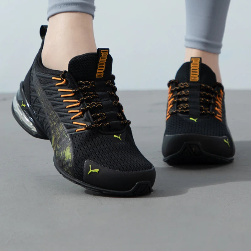 Chaussures Puma pour hommes et femmes, chaussures de course sur route originales, légères, respirantes, pour entraînement physique, avec amorti, chaussures de tennis d'extérieur, chaussures de sport 379602-01-3