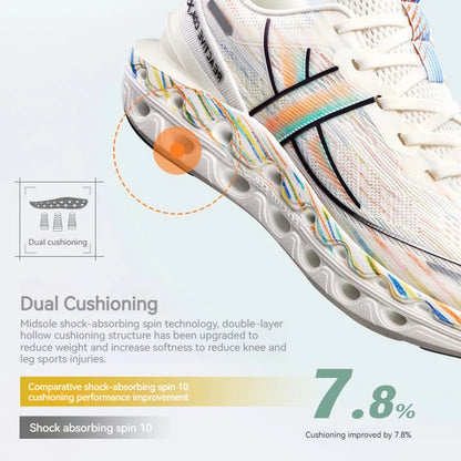 Pánské běžecké boty Xtep Reactive Coil 11.0 – letní sportovní boty s tlumením nárazů, pružným odrazem a měkkým došlapem 976219110026