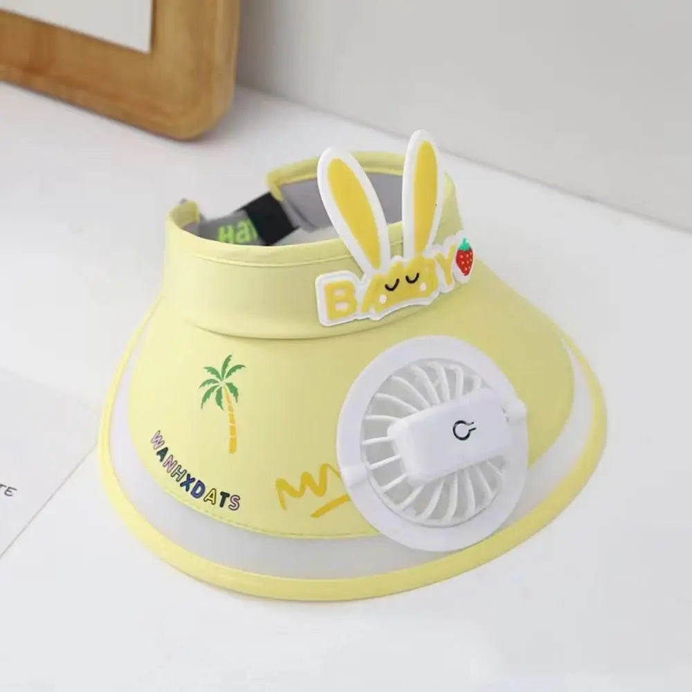 Kasket med ventilator Sommer USB-opladelig køleventilator Baseballkasket Udendørs golf solbeskyttelse 2 hastigheder Justerbar kasket med skygge Vandrekasket med ventilator