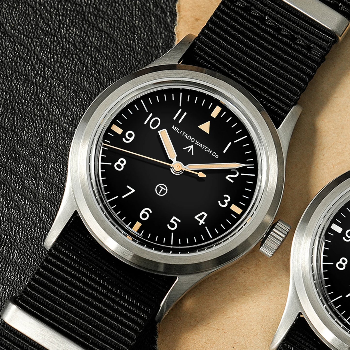 Militado ML14 Limited Edition Quartz Watch VH31 Sweep Second Quartz Movement Watch Sapphire Crystal BGW9 C3 Luminous Men's Watch