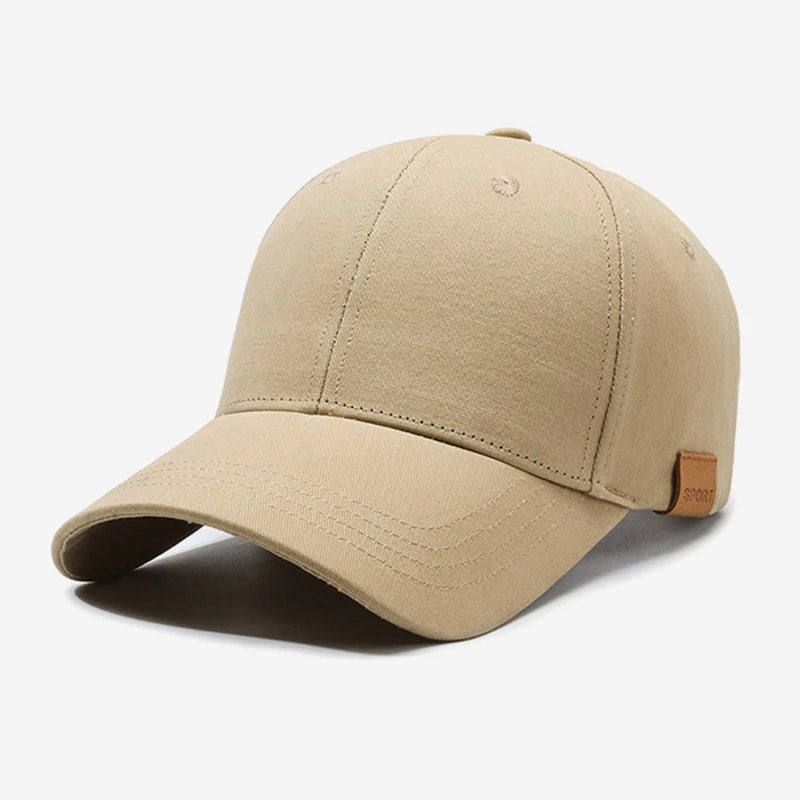Dry Quickly Sun Cap Woman Outdoors Casual Sport Hat Men Big Size Baseball Cap 60-65cm Adjustable Sun Visor Cap Peaked Cap