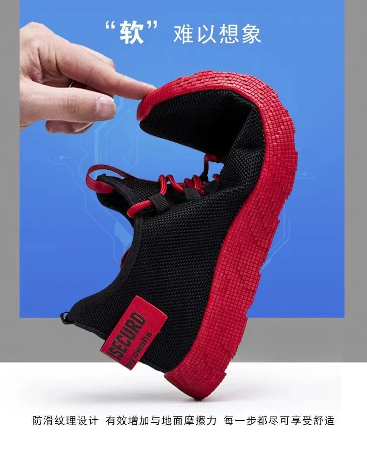 Heren sneakers, casual, lichtgewicht sportschoenen van mesh, zomers, voor heren, outdoor, zachte zool, ademend, comfortabel, modieus, trendy hardloopschoen