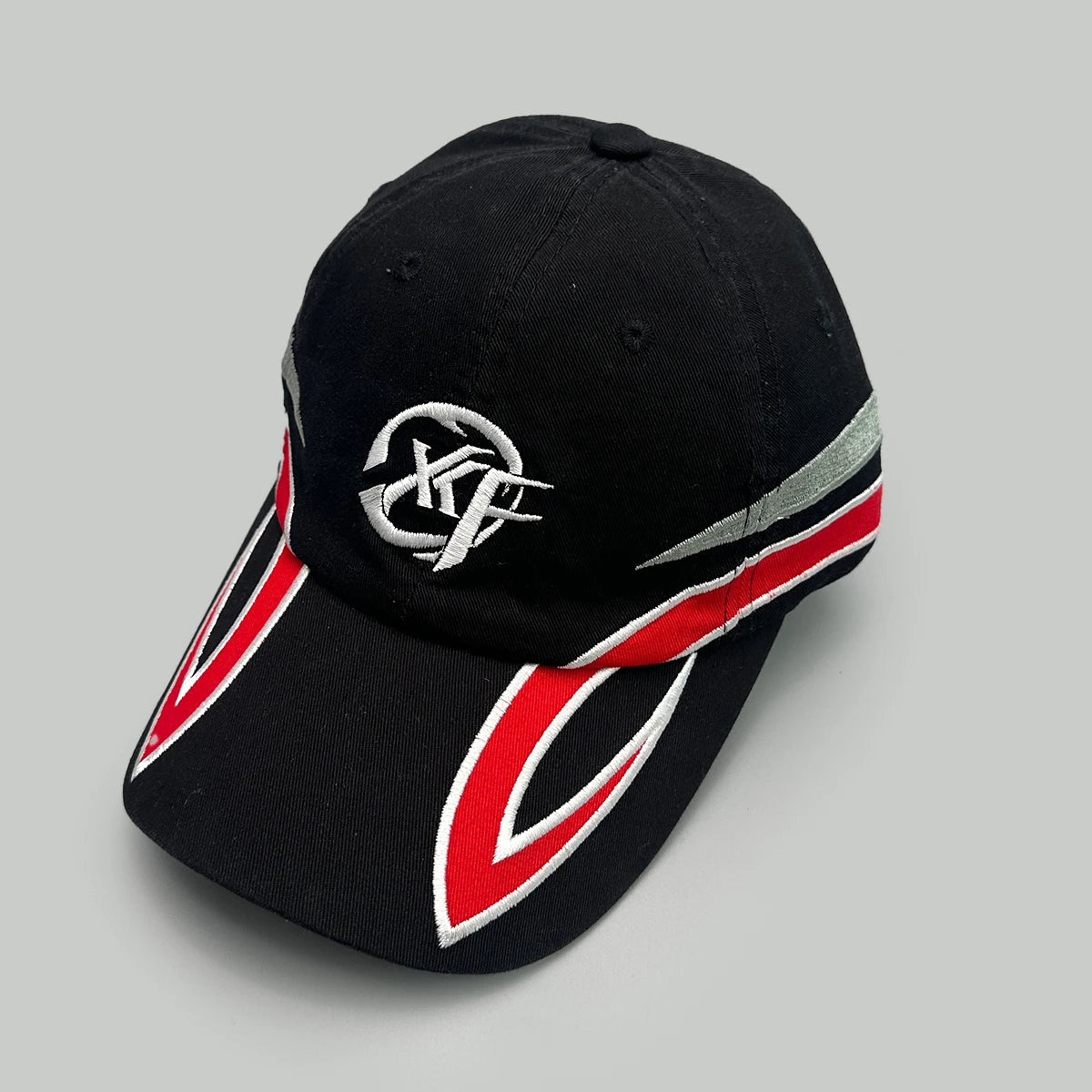 American Embroidered Flame Double-edged Blade Baseball Hats New Men Women Sunshade Personal Versatile Niche Fashion Peaked Caps