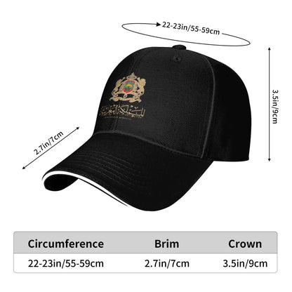 Marokko vlag kaart baseballpet y2k coole truckerpet zomer heren dames jacht kamperen baseballpetten