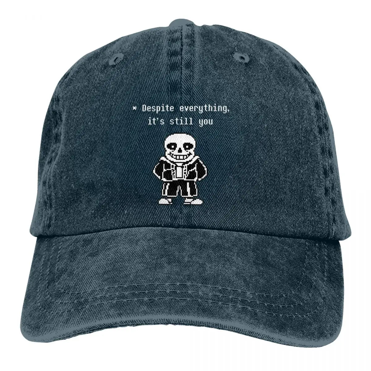 My Favorite People Asgore Undertale Lucky Gift baseballkasketter med skygge – meme-solhatte til mænd og kvinder