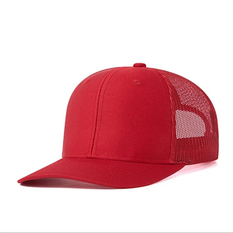 Breathable Mesh Classic Baseball Cap forMem Women Casual Trucker Hat Breathable Adjustable Snapback Unisex Active Sporty Dad Cap