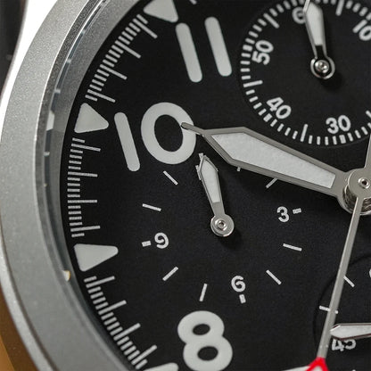 Militado ML1868KF Quartz Watch VK67 Chronograph Movement Military 3 Dial Vintage Watch 100m Waterproof Sapphire Crystal Watches