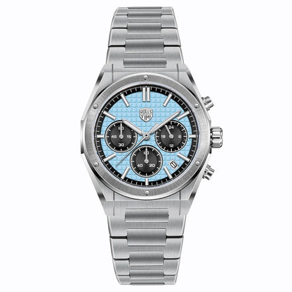 2026 RollsTimi Men's Watches Luxury Quartz Men's Watches Classic Sapphire VK63 Sports Chronograph Stainless Steel Calendar reloj