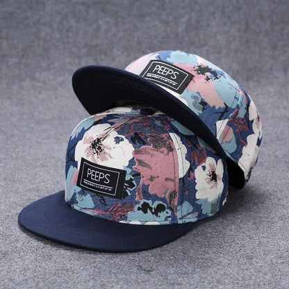 Baseballcap mit flachem Schirm, Buchstabenstickerei für Herren, vielseitig kombinierbar, Damen-Sommer-Hip-Hop-Hut, Outdoor-Sonnenschutz, verstellbare Schirmmütze