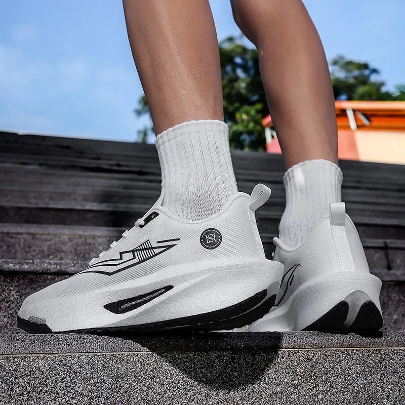 Zapatillas de running para hombre, de alta calidad, profesionales para entrenamiento, ligeras, resistentes al desgaste, deportivas planas y casuales