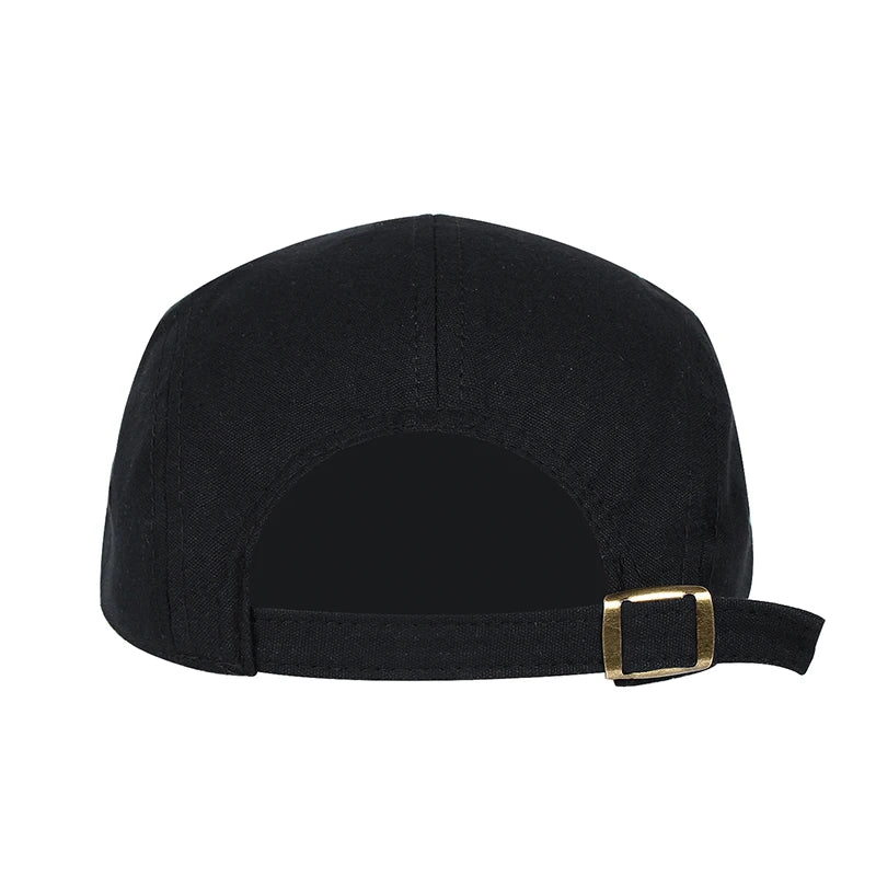 ON THE MOMENT Katoenen 5-panel baseballpet Snapback-petten Bone Gorras Hombre Originales Hip Hop-petten voor mannen en vrouwen, verstelbaar