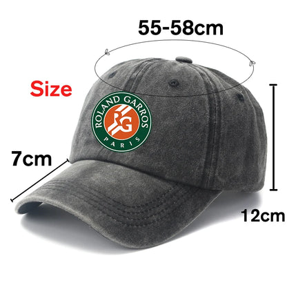PARIS 100% Cotton Baseball Caps Vintage Distressed Cotton Snapback Hat Unisex Golf Adjustable Fit Caps Hat Fashion Keep Warm