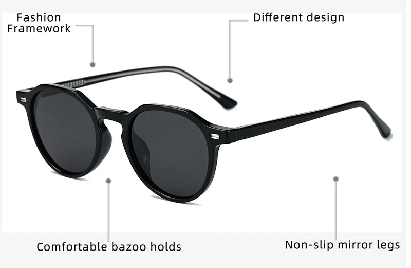Peekaboo TR90 fashion sun glasses uv400 female green brown polarized sunglasses for men women acetate unisex summer style