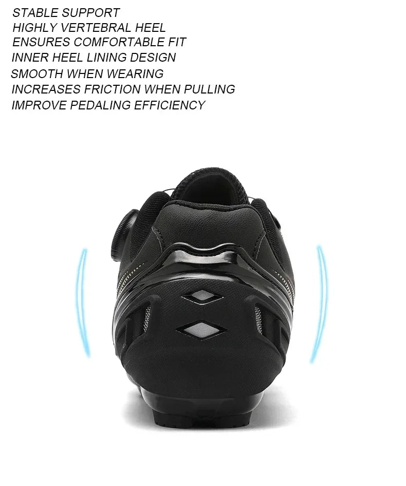 Professional Men Mtb Cycling Shoes White Racing Self-Locking 2024 Speed Road SPD Bicycle Sneakers New Women Flats Cleats Shoes