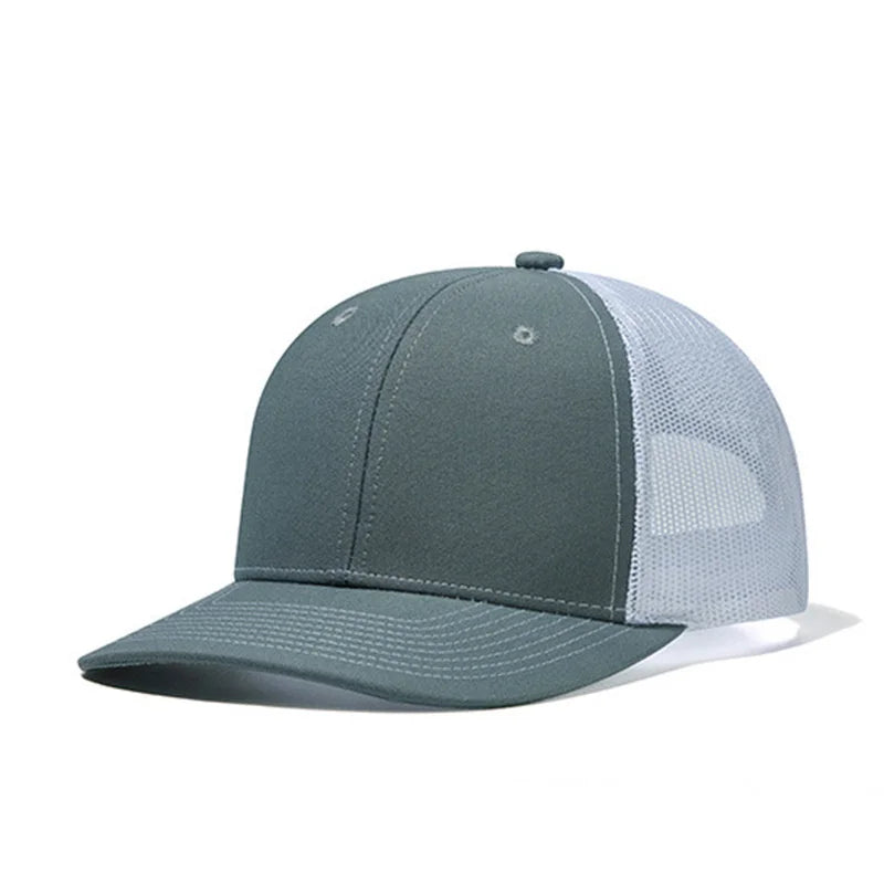 Breathable Mesh Classic Baseball Cap forMem Women Casual Trucker Hat Breathable Adjustable Snapback Unisex Active Sporty Dad Cap