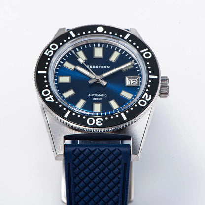 62MAS Diver Men Watch 38mm Original Sapphire Glass Nh35 Automatic Mechanical Waterproof Luminous Date Ceramic Bezel 200M Pro v3
