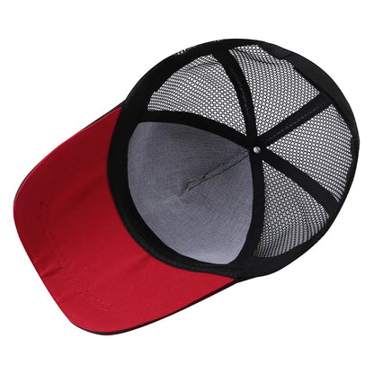 Customized baseball cap with printed logo contrasting duck tongue cap unisex personalized embroidered logo team culture hat