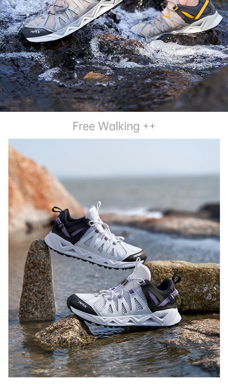 RAX Upstreams Aqua-schoenen voor heren, outdoorsport-sneakers voor mannen, outdoor-zomersandalen voor op het strand, visschoenen, zwemschoenen