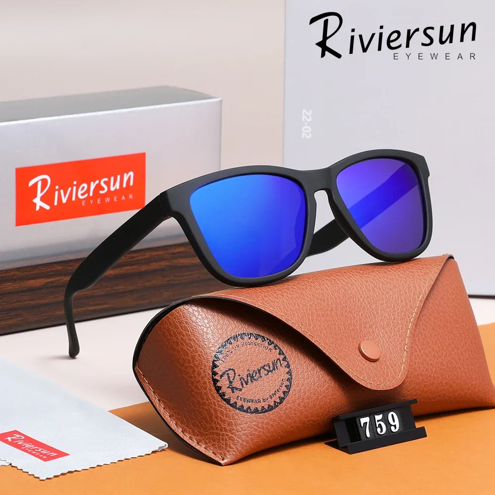 Square Frame Sunglasses Polarized UV400 Casual Men Women Driving Glasses Ultralight Unisex