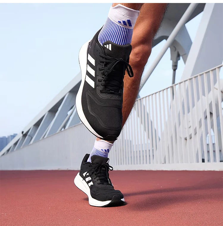 Adidas officiel véritable DURAMO 10 nouvelles chaussures de course de sport pour hommes GW8336