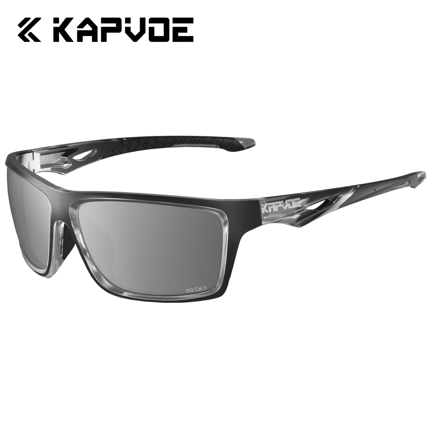 Kapvoe Fishing Sunglasses Polarized Sunglasses for Men Hiking Eyewear UV400 Lens Glasses Glasses HD Lens Outdoor Sunglasses 2026