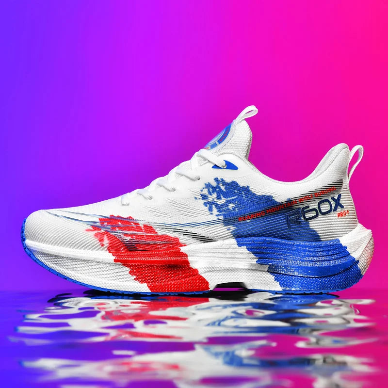 Muške tenisice za trčanje od prozračne mrežice, udobne tenisice na vezanje za maraton, sport, ležerno nošenje i tenis, velikih veličina, trendi sneakers za muškarce