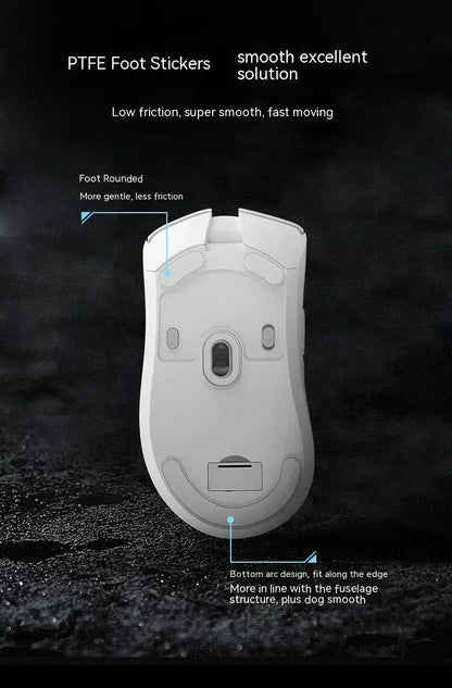 Metaphyuni Metapanda P1 belaidė pelė P1 Pro Max Paw3395L, mažos delsos, lengva e. sporto žaidimų pelė, ergonomiška, PC žaidėjui skirta dovana