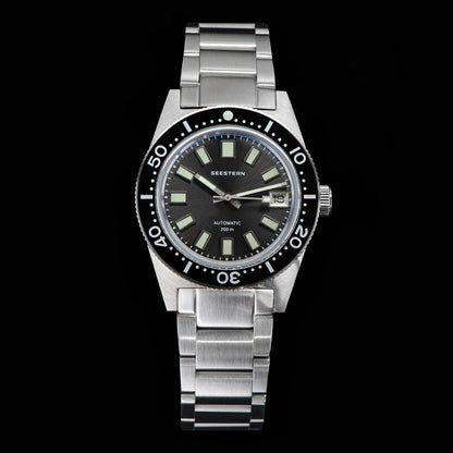 62MAS Diver Men Watch 38mm Original Sapphire Glass Nh35 Automatic Mechanical Waterproof Luminous Date Ceramic Bezel 200M Pro v3