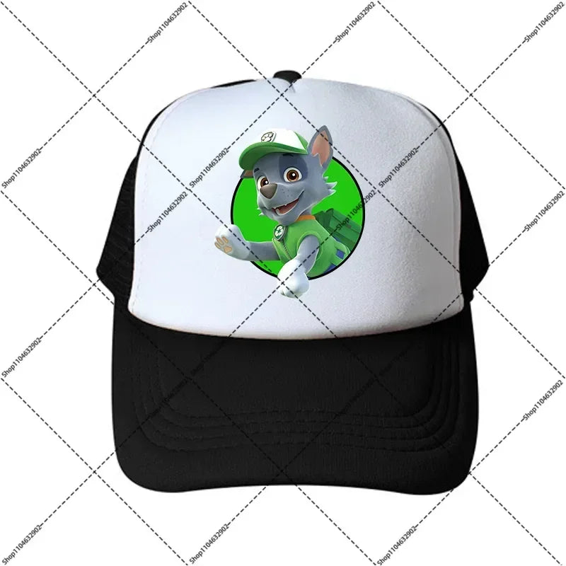 Paw Patrol Hats Chase Skye Baseball Cap Women Man Cute Cartoon Anime Pattern Print Sun Hat Summer Outdoor Caps Birthday Gifts