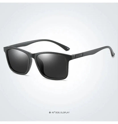 Luxury Men Sunglasses Fashion Vintage Square Ultra Light TR90 Frame Driving Fishing Sun Glasses For Man Eyewear