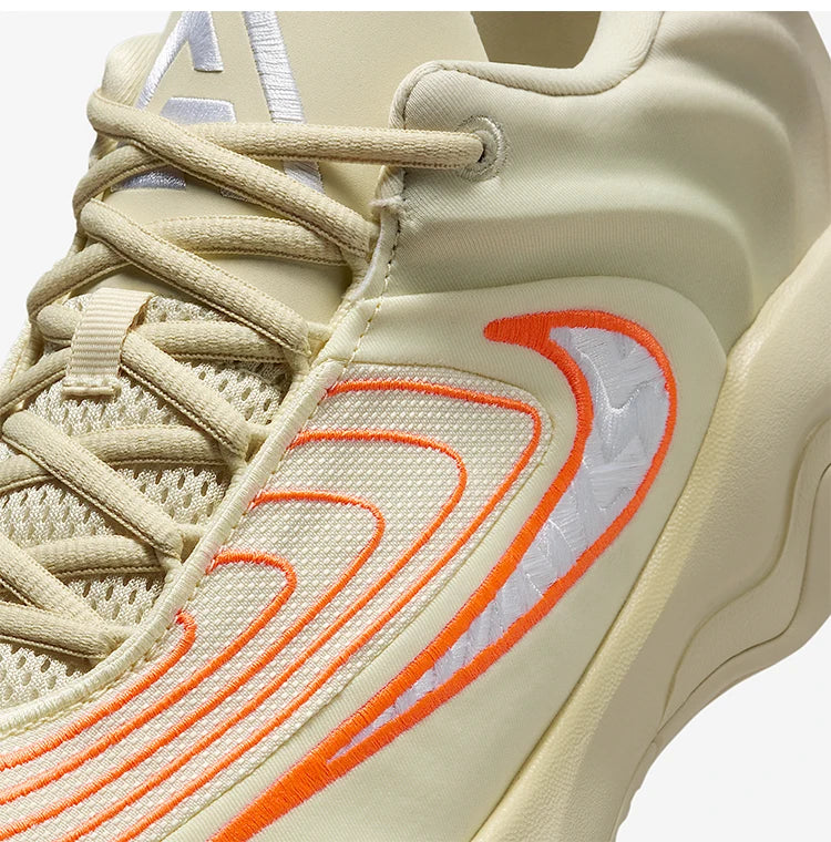 Zapatillas de baloncesto Nike originales de caña baja para hombre, verano 2025, con amortiguación FQ3681-200