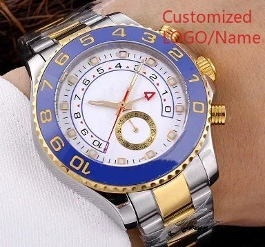 A989 Store Customized Watch Men's  44mm  Automatic Mechanical Male Brand Clock Top Watches