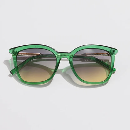 6pcs/3pcs Classic Square Sunglasses Women Men Vintage Brand Eyeglasses Alloy Frame Retro Fashion Style Shades Oculos de sol